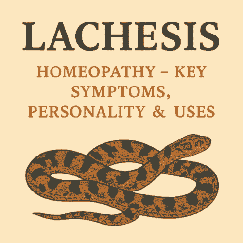 Lachesis a Snake Remedy of Homeopathy