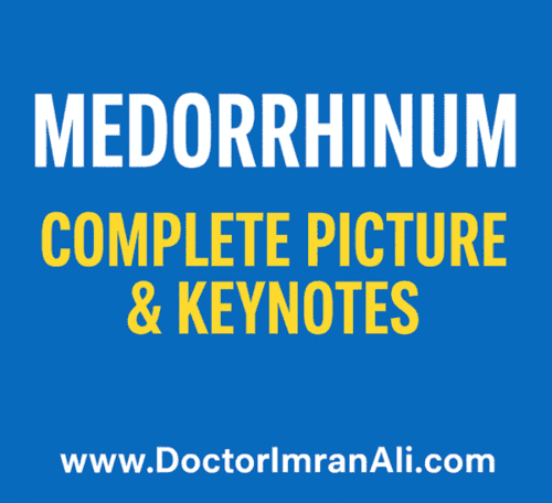 Medorrhinum Key Notes and Symptoms Guide