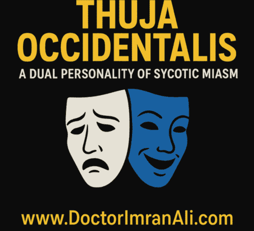 Thuja Occidentalis A Dual Personality of Homeopathic Materia Medica