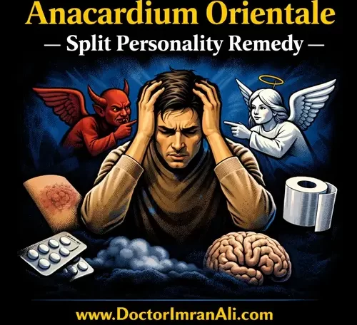 Anacardium Orientale Homeopathic Remedy For Dual Mind, Weak Memory, Split Personality