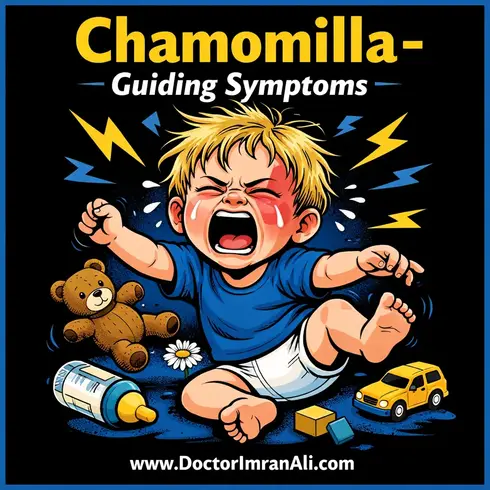 Chamomilla an Irritable remedy for kids and adults