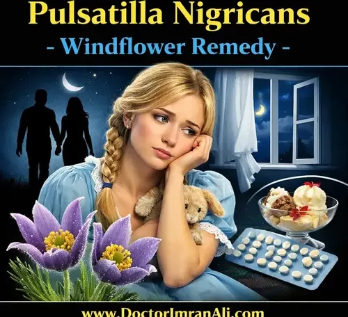 Pulsatilla Nigricans Homeopathic Remedy for Changeable mood & Symptoms