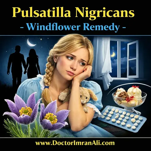 Pulsatilla Nigricans Homeopathic Remedy for Changeable mood & Symptoms