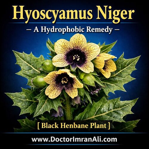Hyoscyamus Niger A Hydrophobic Remedy of Homeopathy